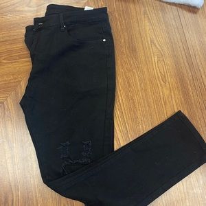 COPY - Black ripped jeans